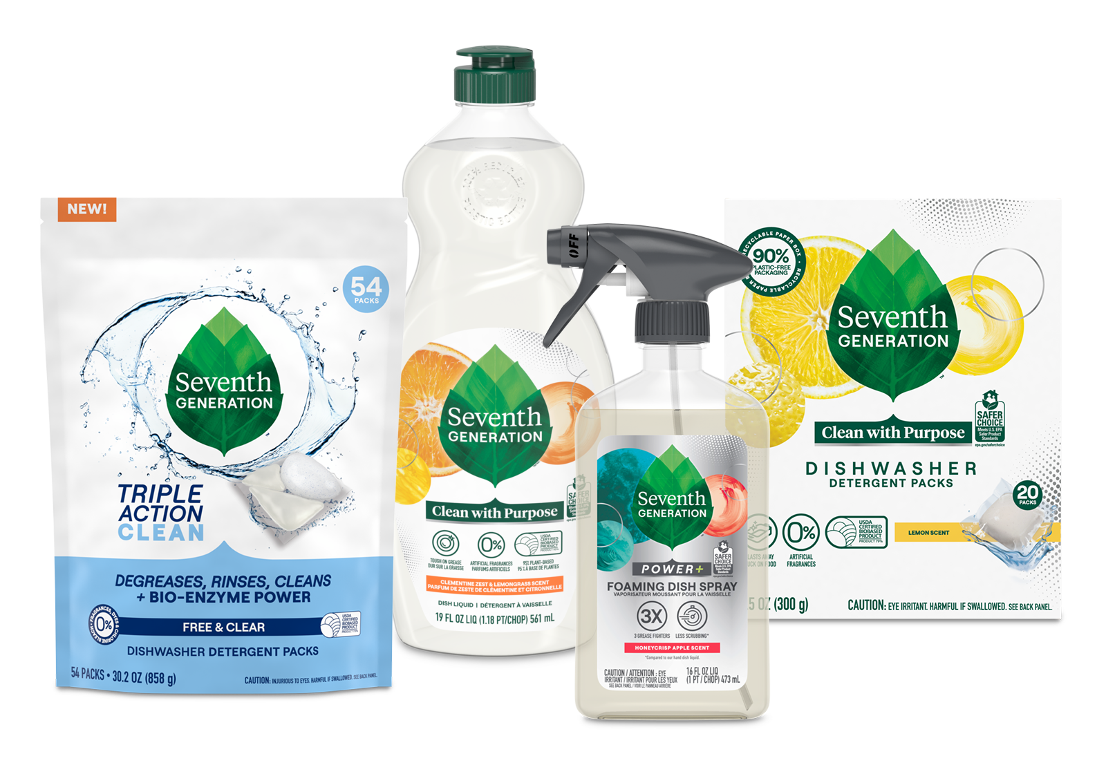 Seventh Generation Dish Products Group