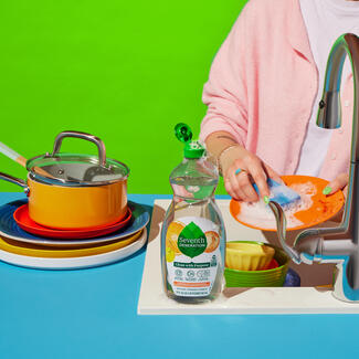 SVG Dish In-Use at Sink